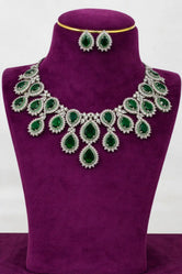 Tara Bridal Emerald Green AD Set