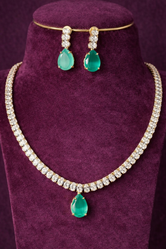 Saanya Mint Green Dew Drop AD Set